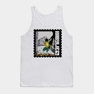 Enfant Jouant parmi les Maisons Kabyles Tank Top